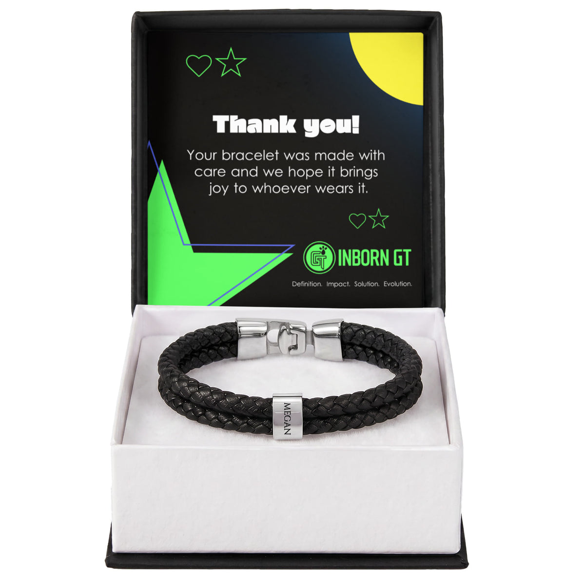 Custom Name Bracelet for Him