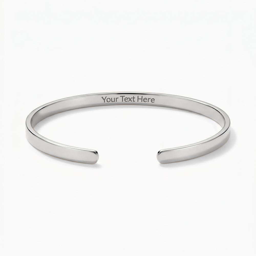 Cuff Bracelet - Engraved