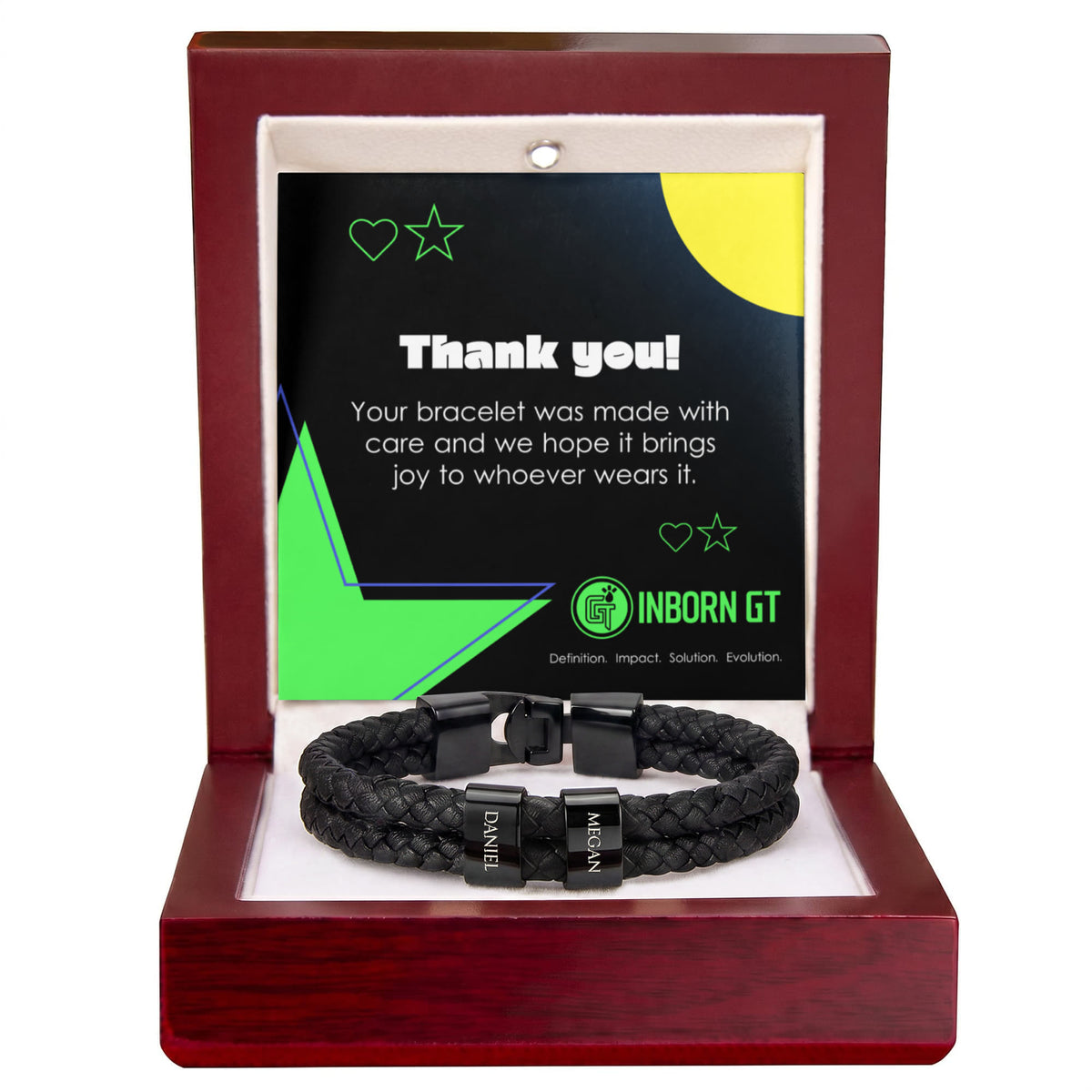 Custom Name Bracelet for Him