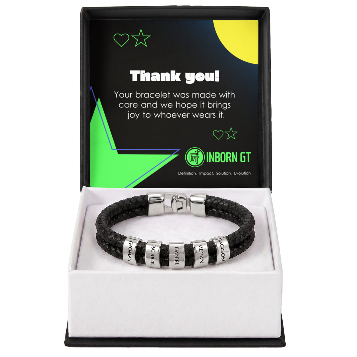 Custom Name Bracelet for Him
