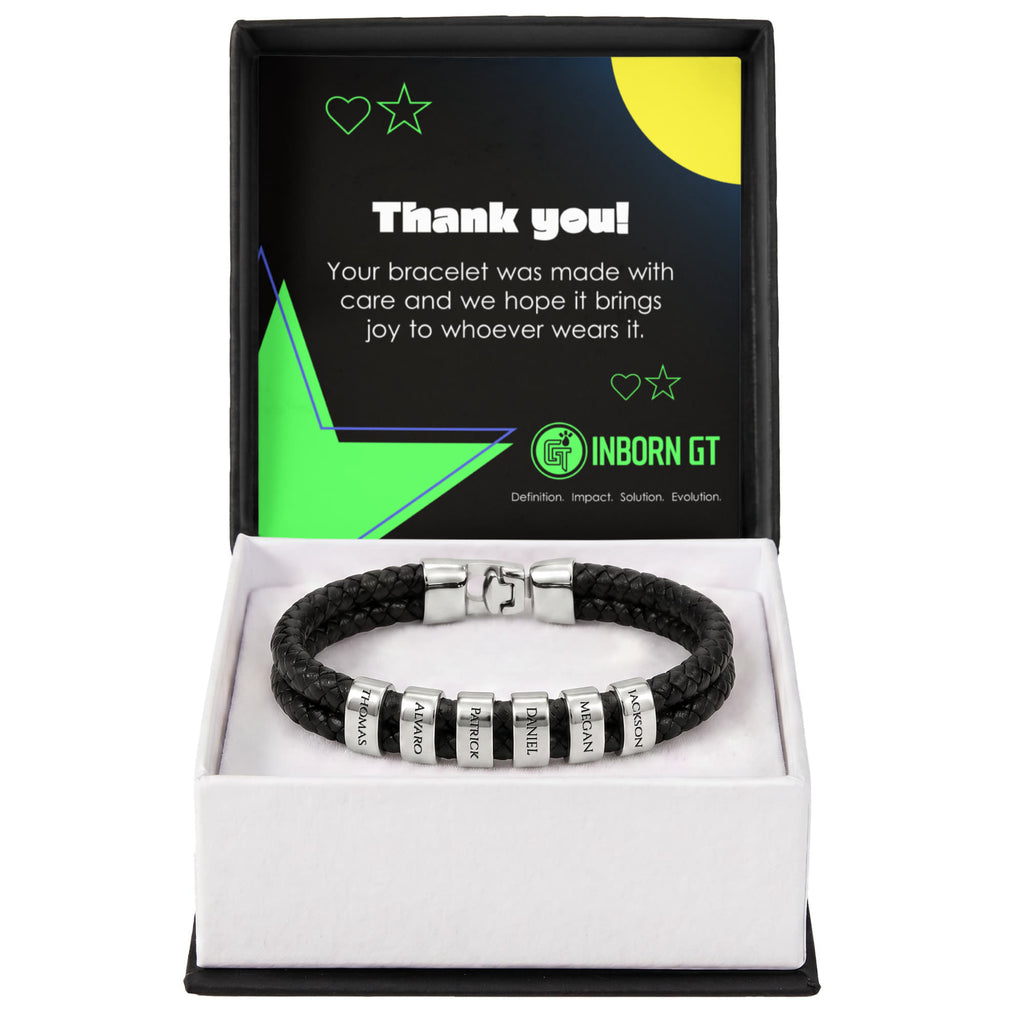 Custom Name Bracelet for Him
