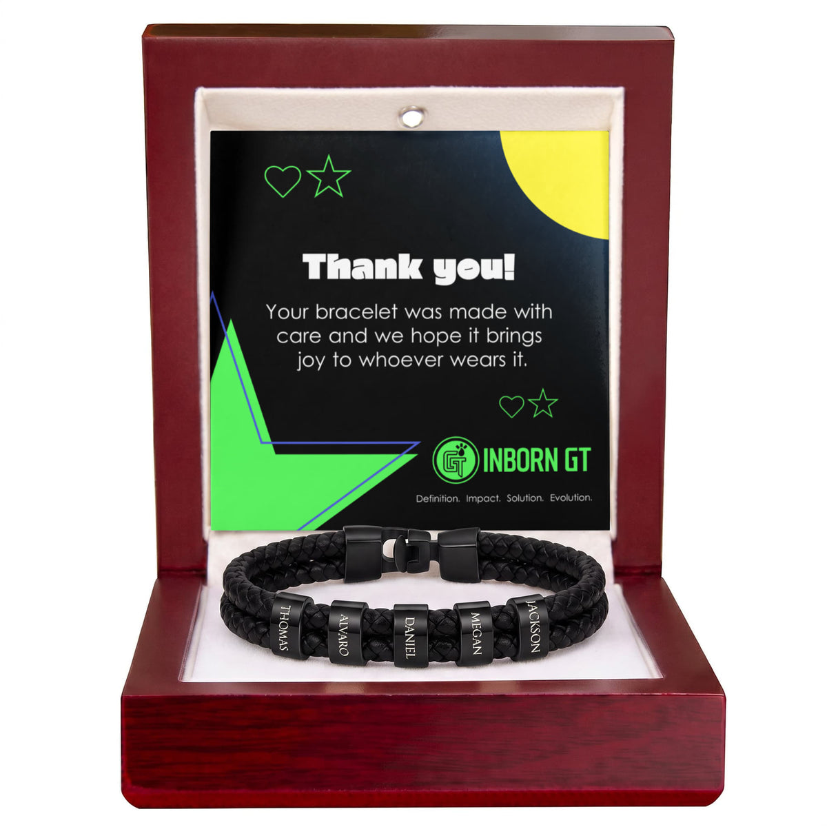 Custom Name Bracelet for Him