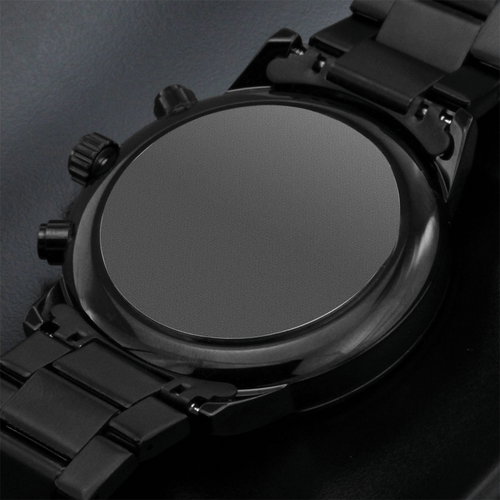 Black Chronograph Watch