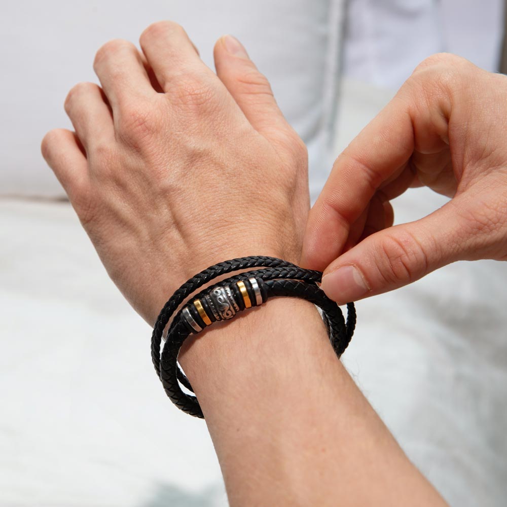 Love You Forever Engraved Bracelet